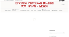 Desktop Screenshot of bisericamilanonord.it