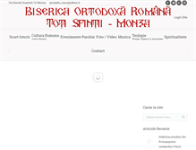Tablet Screenshot of bisericamilanonord.it